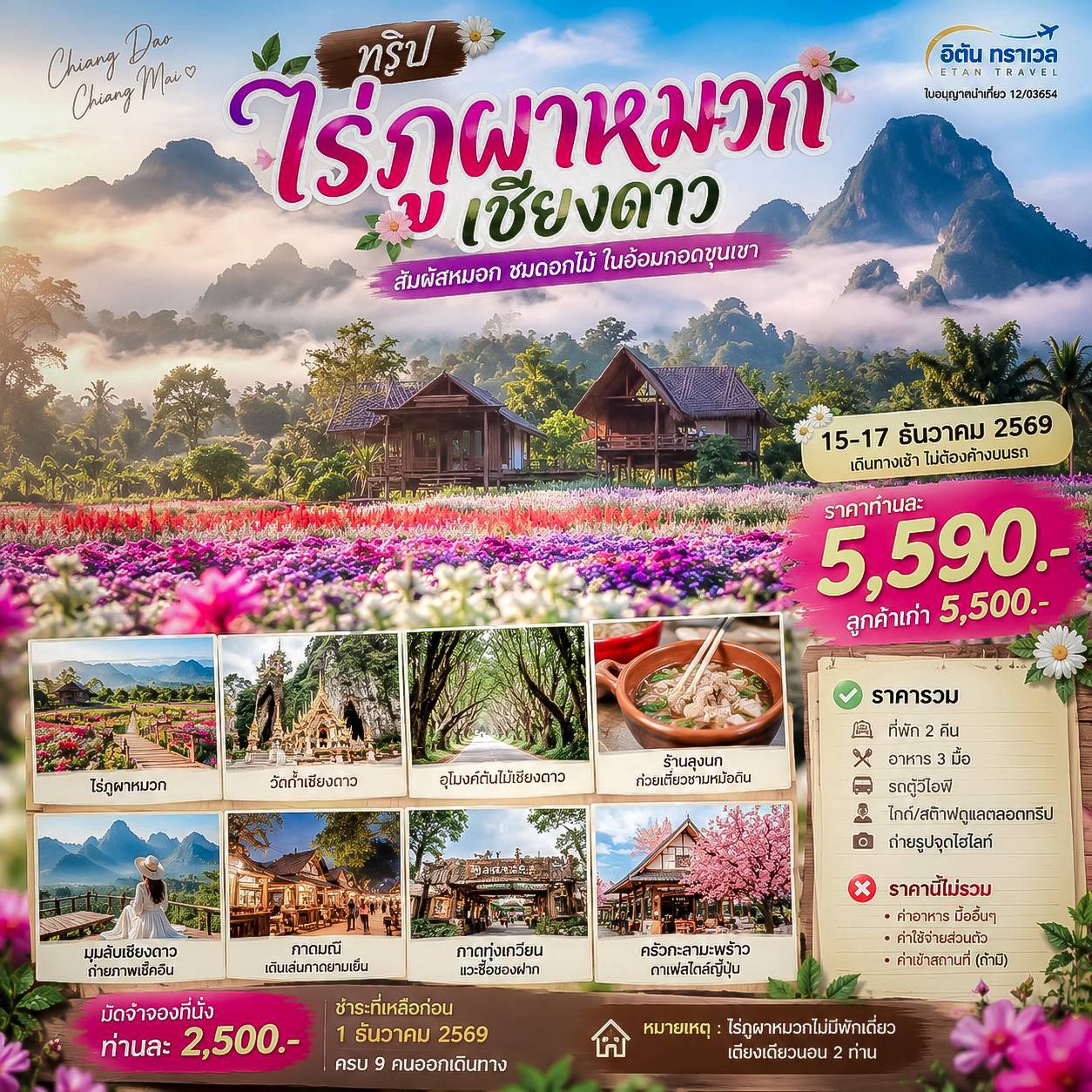 ไร่ภูผาหมวก เชียงดาว